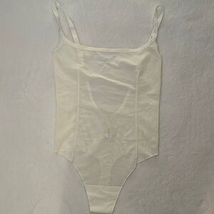 SKIMS Sheer Sculpt Thong Bodysuit